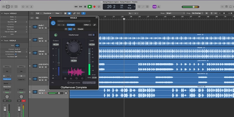 How To Fix Distorted Audio In Logic Pro CrumplePop