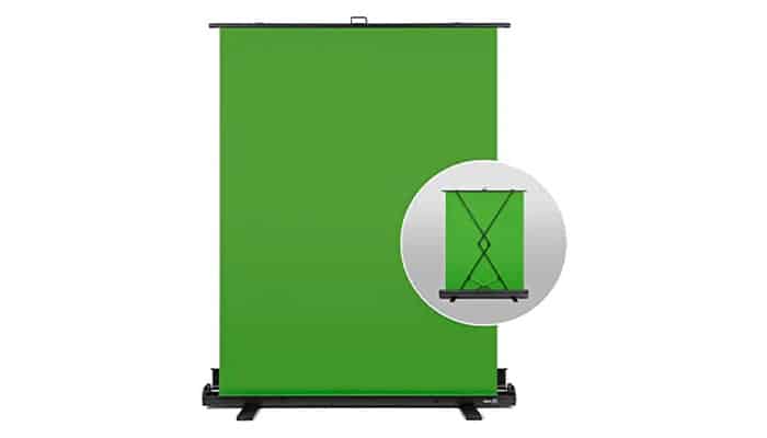 Mounted Green Screens