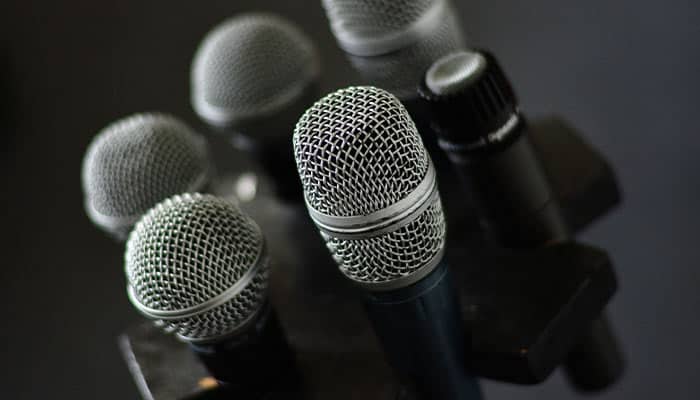 Microphones for podcasting