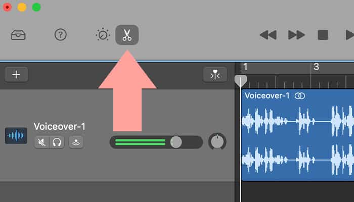 Choose The Vocal Recording You Want to Adjust