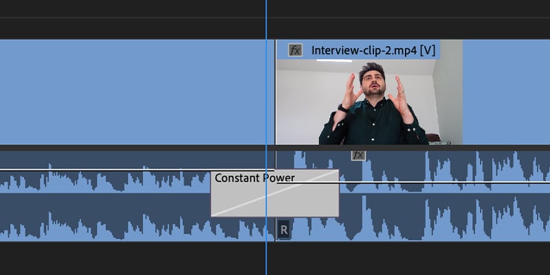 add transition premiere pro